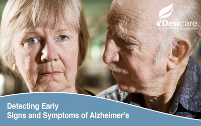 Detecting Early Signs and Symptoms of Alzheimer’s